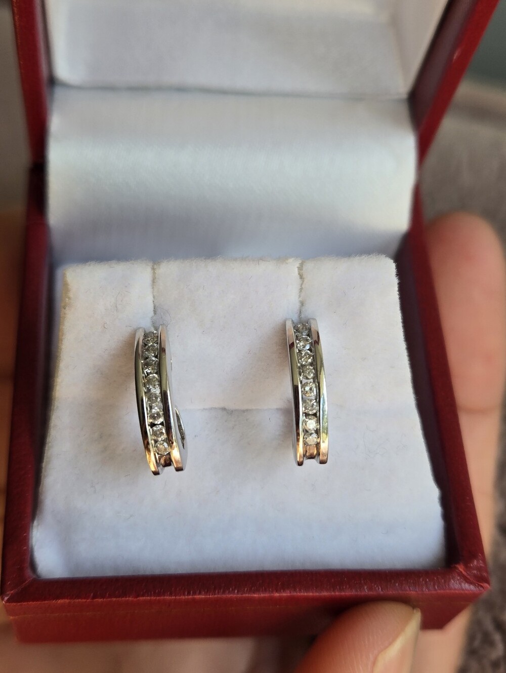 14k Diamond Earrings